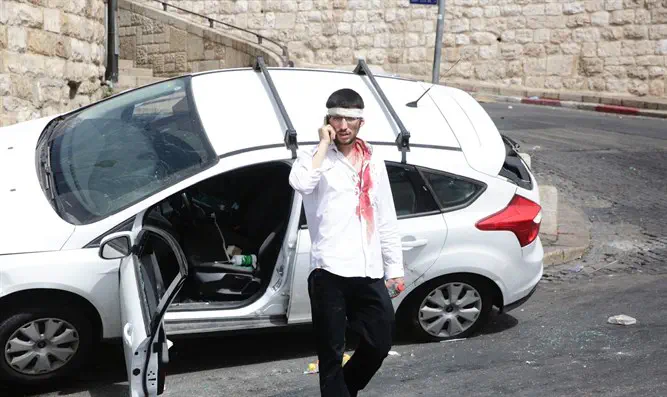 רכב יהודי הותקף סמוך לשער האריות▶️