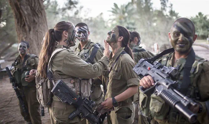 Девушки-солдатки Армии Обороны Израиля