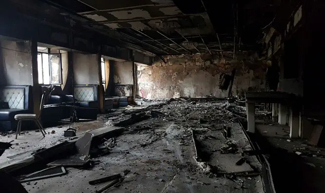 השריפה בצפת