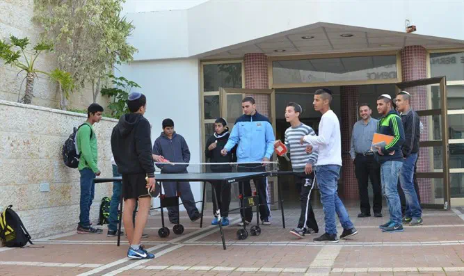 תלמידים בקריית חינוך