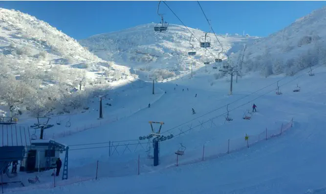 החרמון, הבוקר