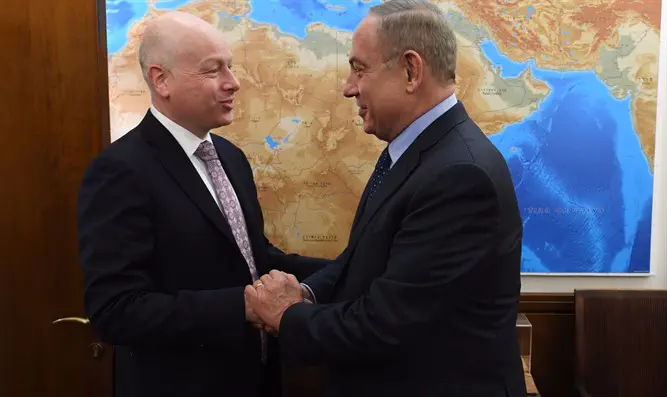 נתניהו עם ג'ייסון גרינבלט