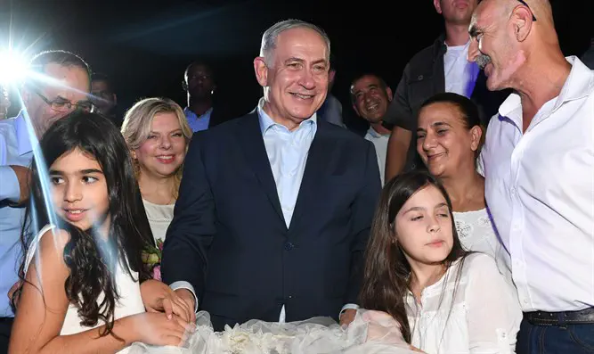 נתניהו בבקעה