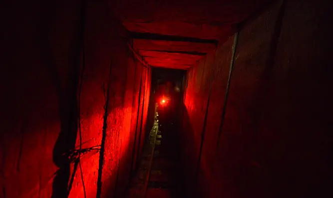 מנהרת טרור בעזה