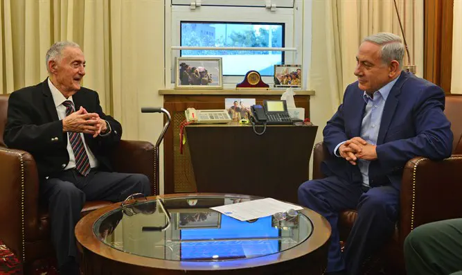 לוברני עם נתניהו