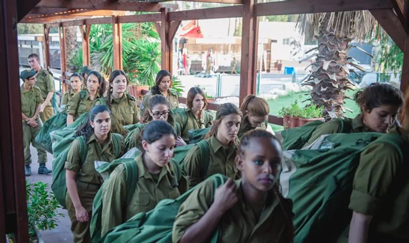 Recruitment day for female soldiers of new IDF infantry battalion