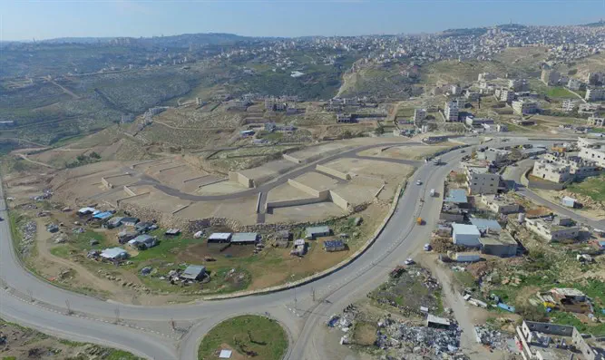 Jahalin West - relocation site near Abu Dis for the residents of Khan al Akhmar