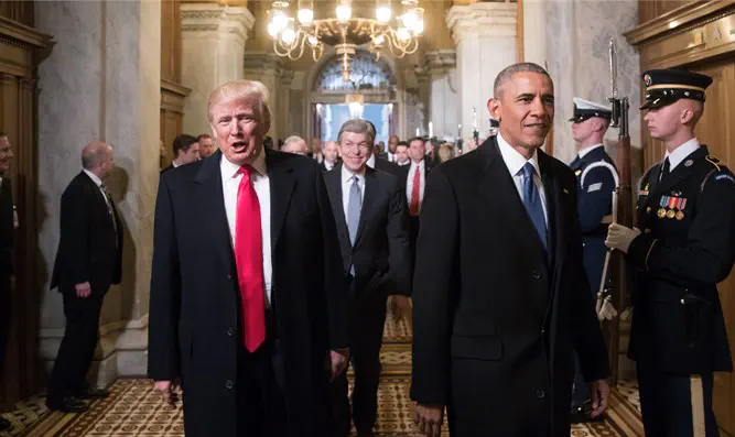 Trump and Obama