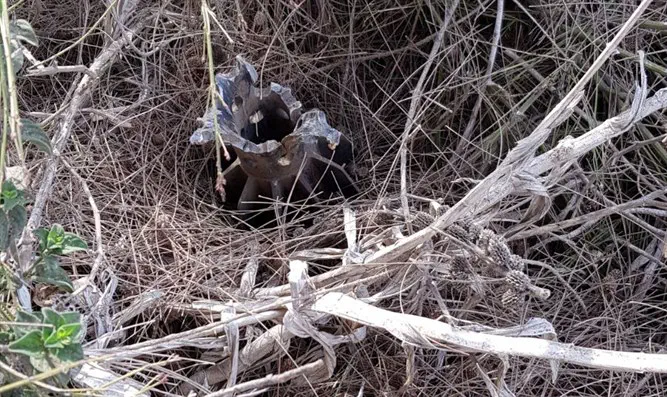 רקטה שהתפוצצה בעוטף עזה, הבוקר