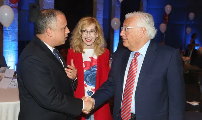 David Friedman, Felice Friedson (CEO of The Media Line) and MK Hilik Bar.