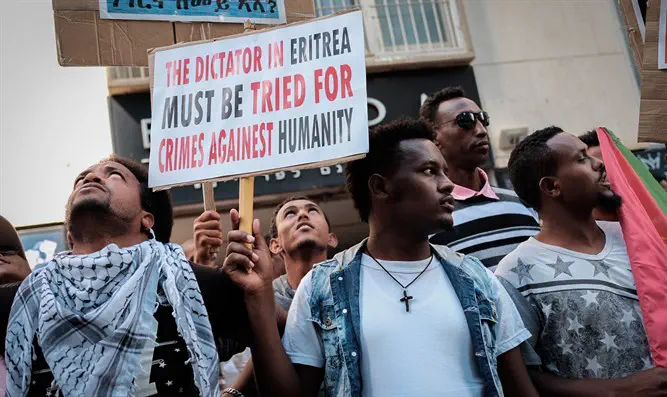 Tel Aviv? Eritreans protest regime
