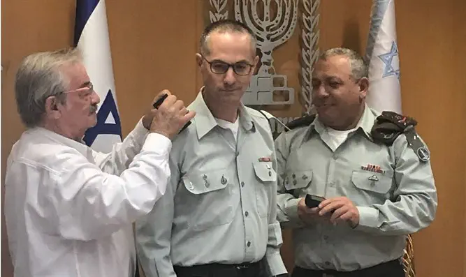 הטקס בלשכת הרמטכ''ל