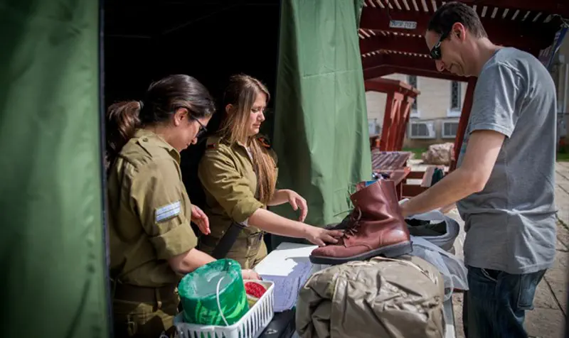 IDF equipment-return station