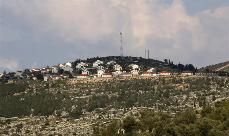 General view of Itamar, Samaria, Israel