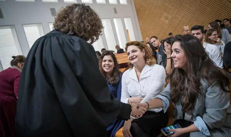 Women attend Supreme Court hearing against Agudat Yisrael