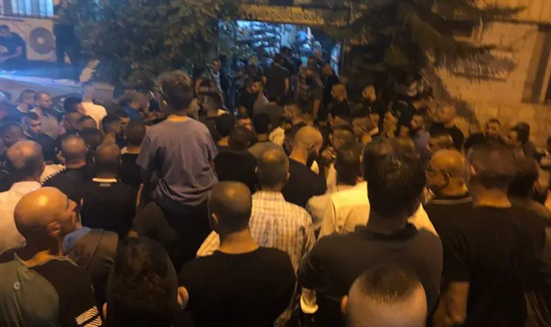 Terrorist's funeral in Umm al-Fahm