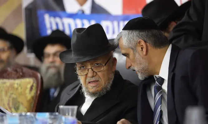 Rabbi Meir Mazuz (C)
