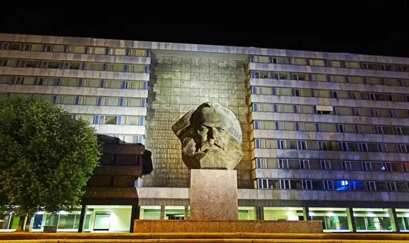 Karl Marx Monument in Chemnitz (Germany