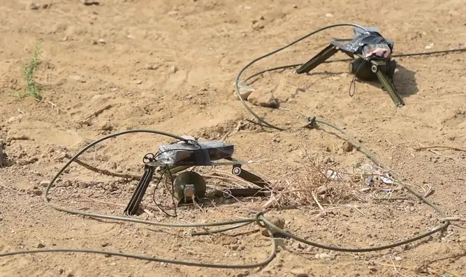 Explosives found near Gaza border