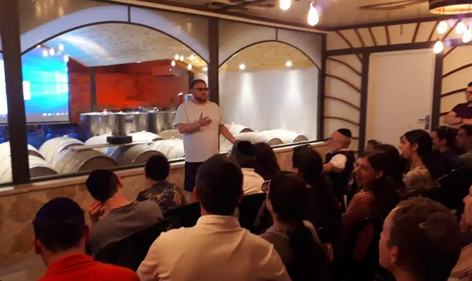 American tourists in Kabir Winery