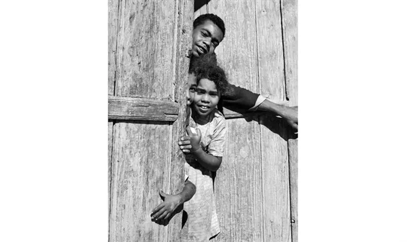 Children during curfew, Jericho, 1968