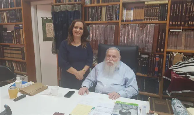 הרב דרוקמן וחגית משה