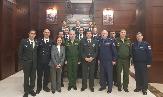 Israeli and Russian delegations
