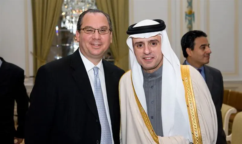 Rabbi Marc Schneier with Adel Al Jubeir (Saudi Arabia)