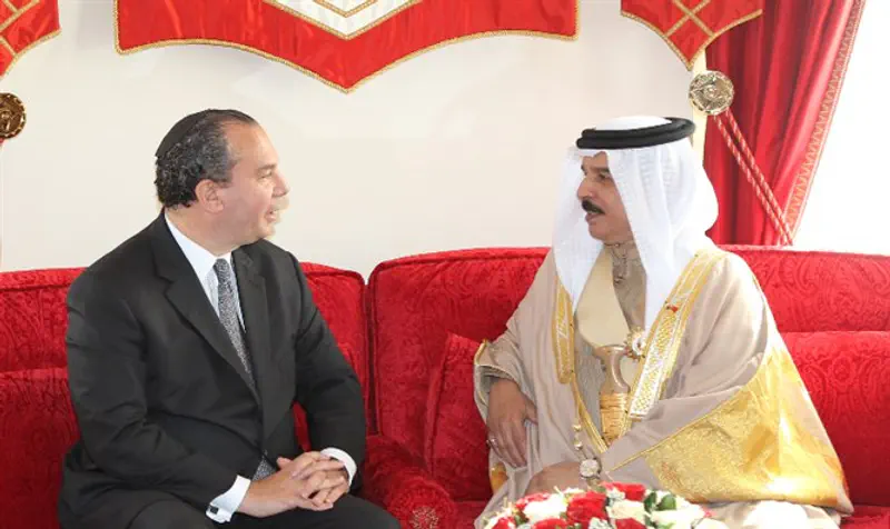Rabbi Schneier with King Hamad bin Isa Al Khalifa of Bahrain