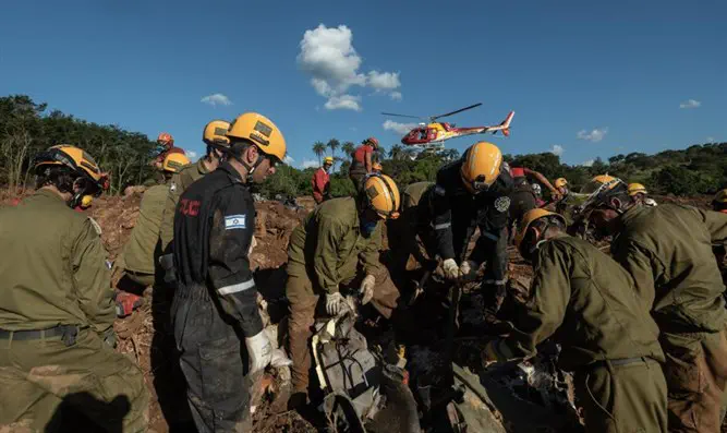 IDF aid delegation to Brazil