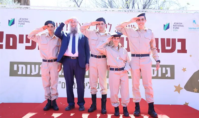 Special soldiers join the IDF