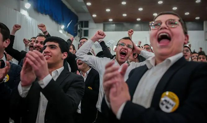 Shas HQ celebrations