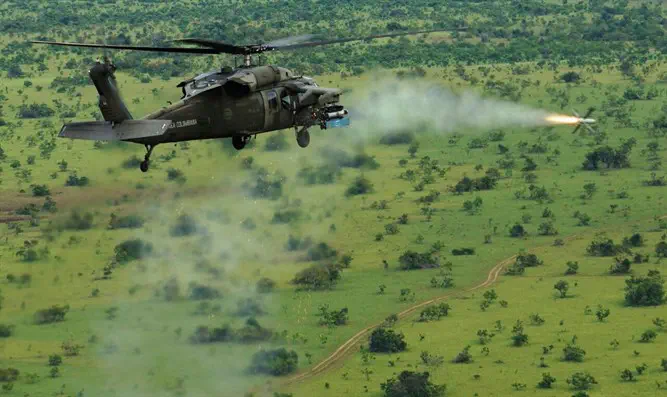 ירי ספייק ממסוק