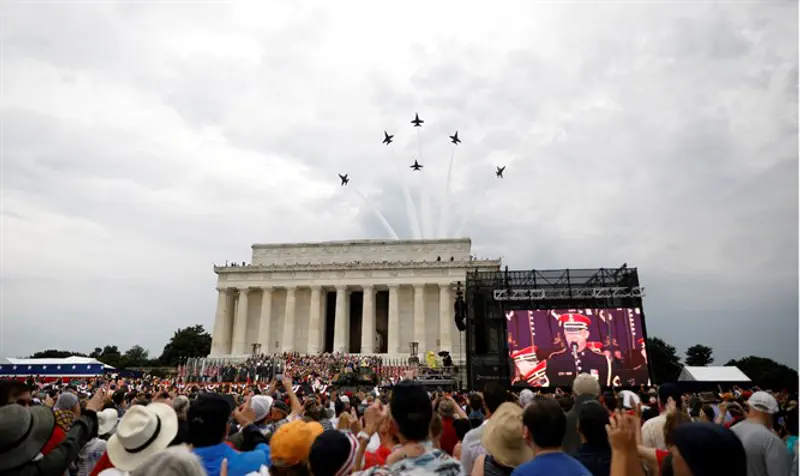 "Salute to America" Independence Day celebration in Washington