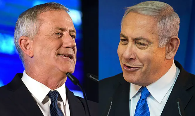 נתניהו וגנץ