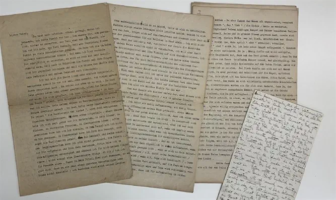 מכתב לאבא - כתב יד של פרנץ קפקא