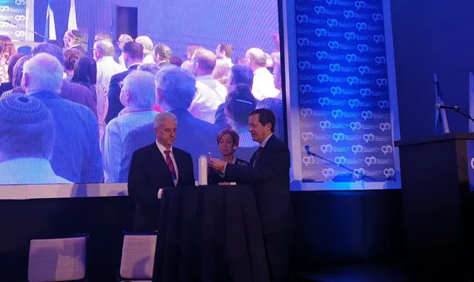 Moment of silence and candle lighting