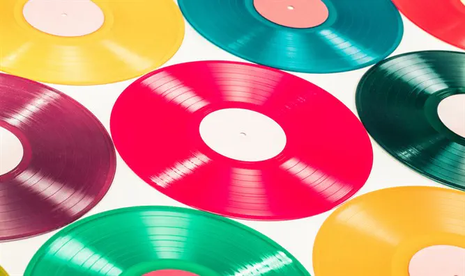 Romanticized vinyl collections