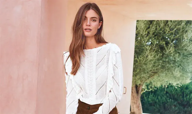 סריג עם תפרים ומלמלה 88 ש"ח