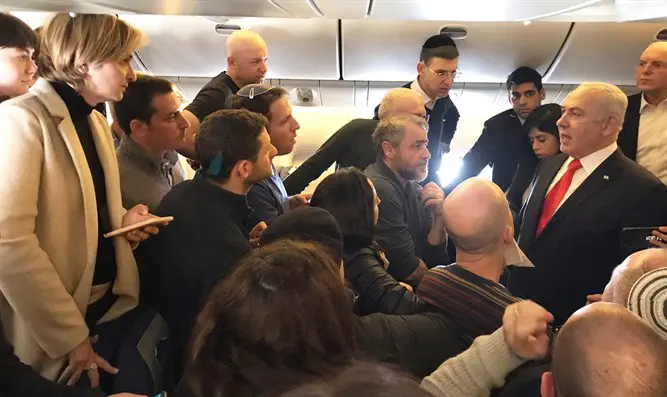 תדרוך עם נתניהו בדרך חזרה ממוסקבה