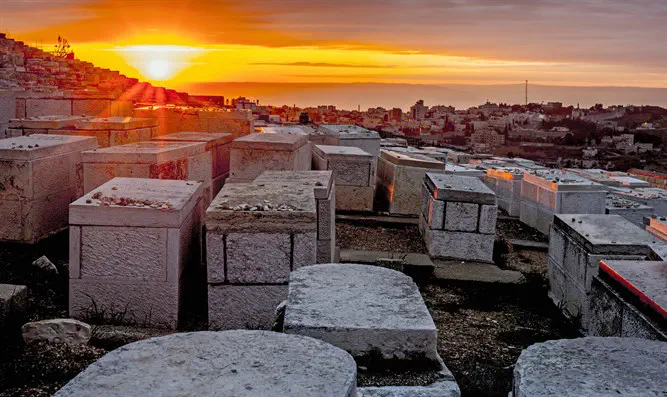 Sunrise over Mount of Olives