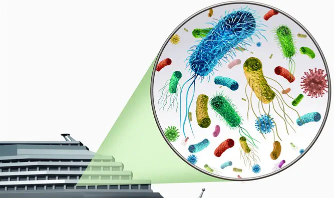 Cruise liner disease outbreak