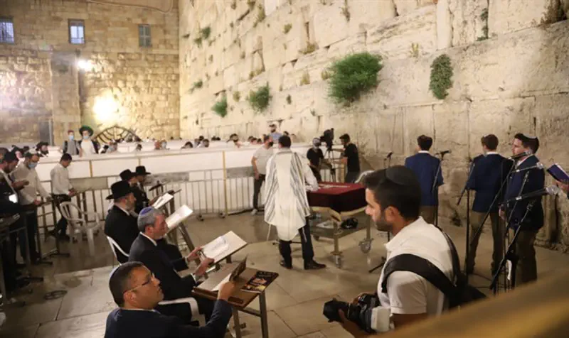 חגיגות יום ירושלים בכותל המערבי