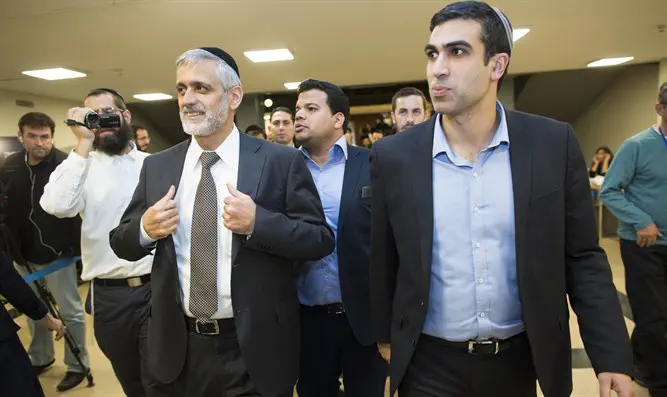 עם אלי ישי בבחירות האחרונות