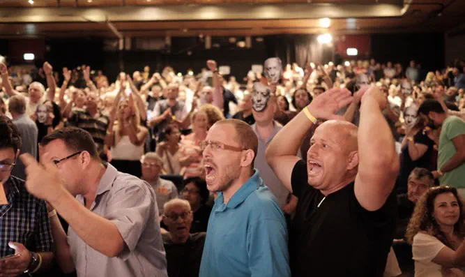 מהומה בועידת העבודה