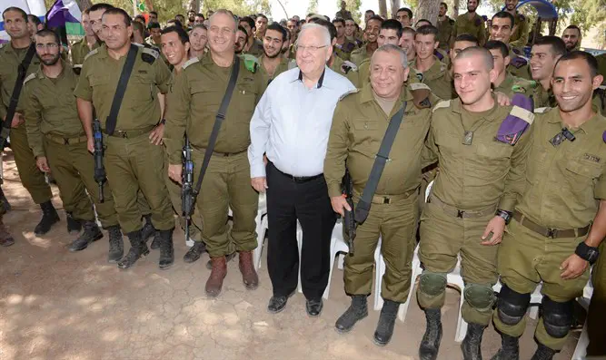 ריבלין בעוטף עזה