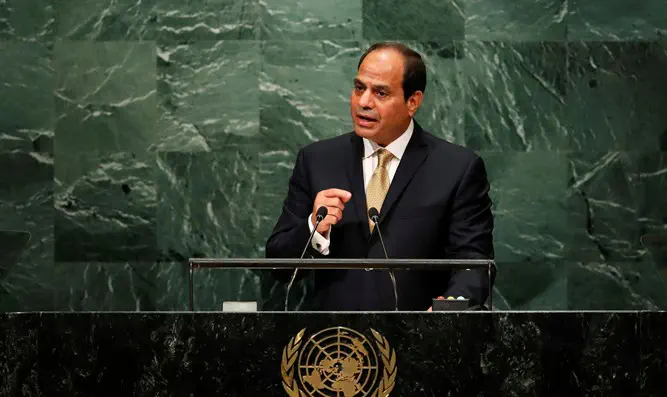 נשיא מצרים א-סיסי, בנאומו בעצרת האו"ם
