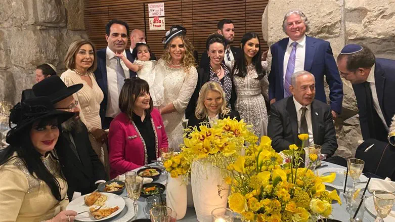 Prime Minister Netanyahu participates in Falic family bar mitzvah | Israel  National News - Arutz Sheva