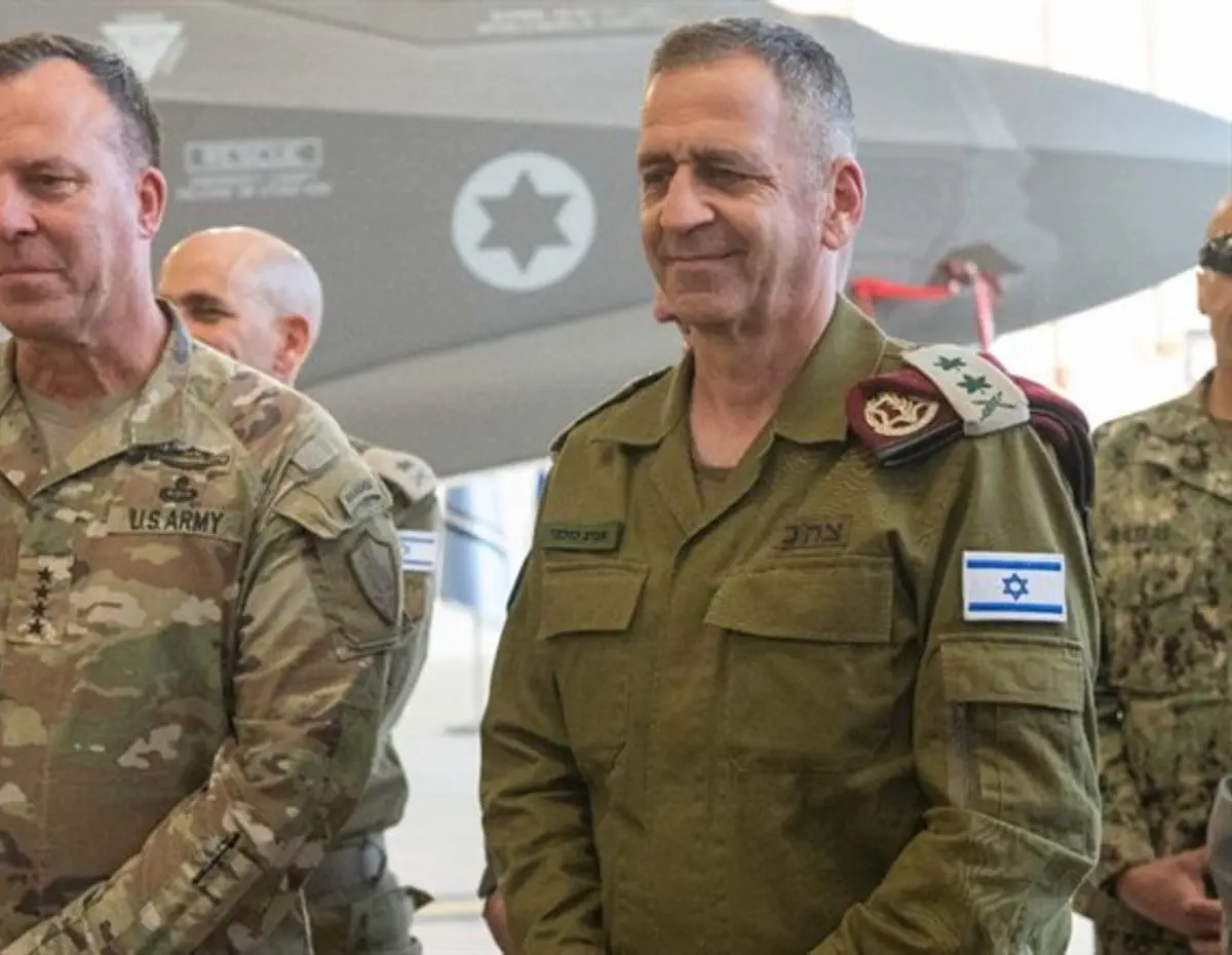 CENTCOM commander congratulates outgoing IDF Chief of Staff Kochavi ...