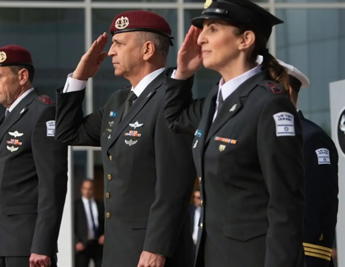 Watch: New Chief Of Staff Herzi Halevy Received By Honor Guard | Israel ...